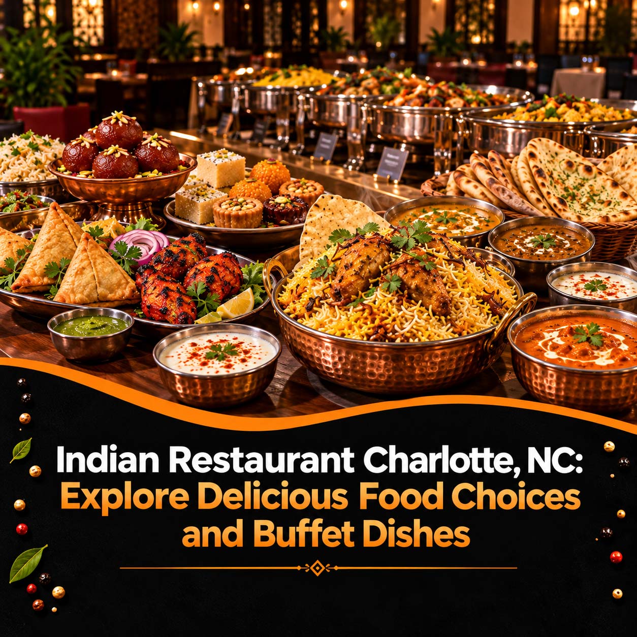 Indian Restaurant Charlotte, NC: buffets and local dining